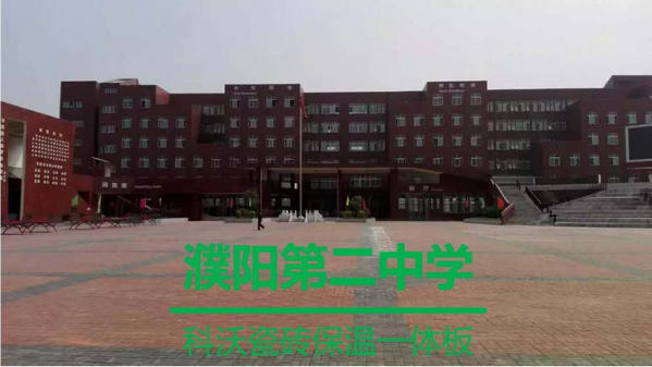 濮阳第二中学案例
